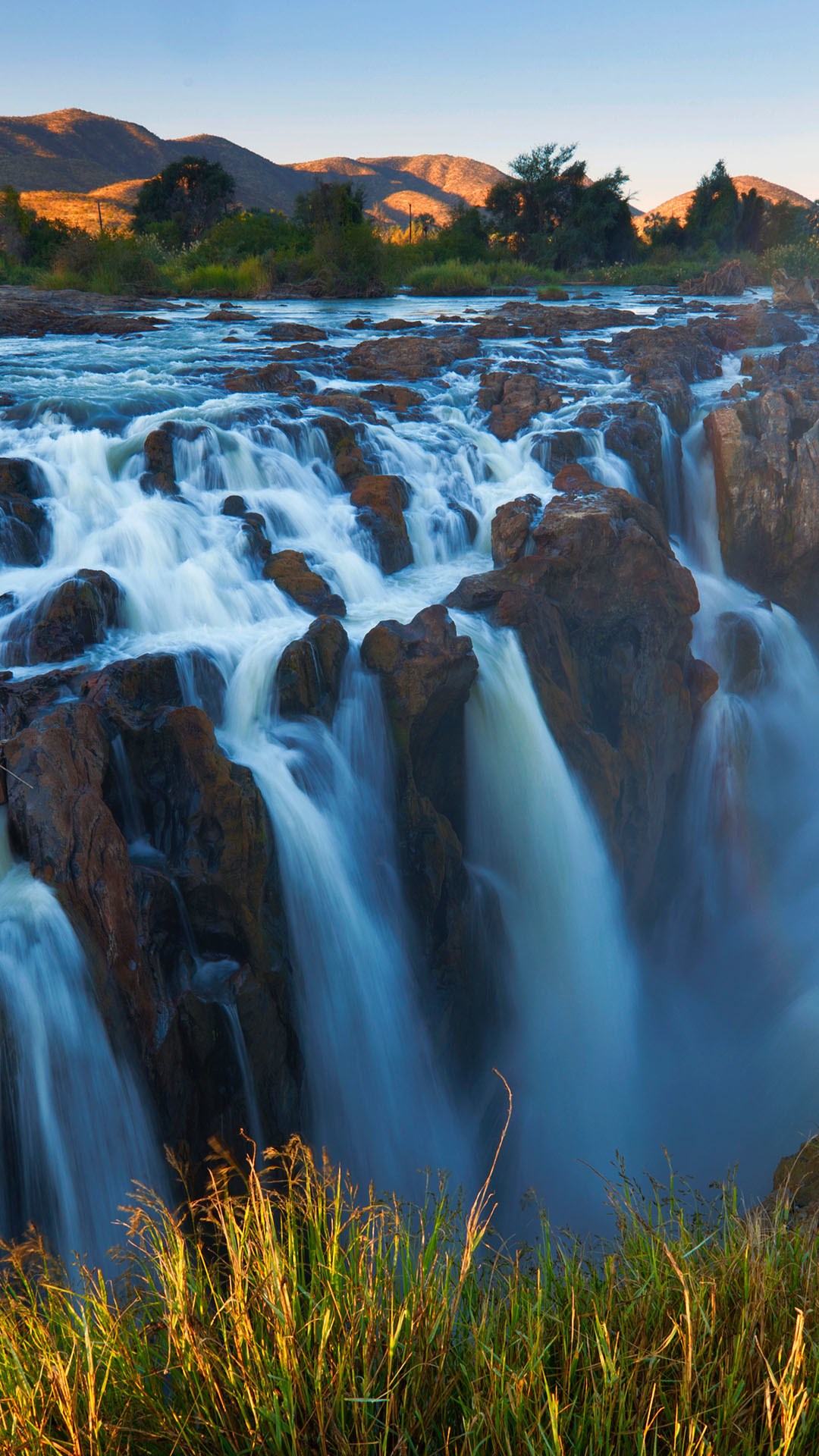 River and Water Falls